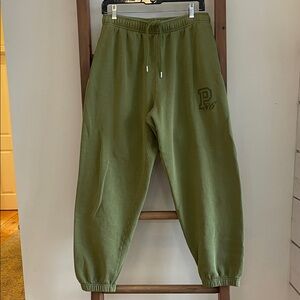 Olive Green Woman’s Sweat Pants